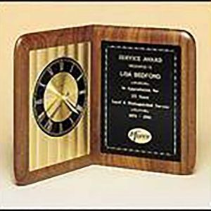 Walnut clock award