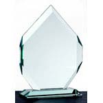 Crown jewel jaded glass award