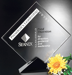 10 inch crystal cavalcade square