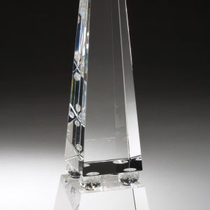 11 inch crystal tower award
