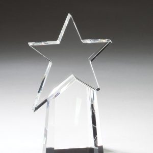 7.5'' crystal star award