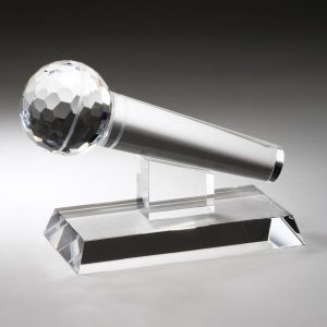 7'' x 4.5'' crystal microphone