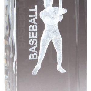4.5 inch crystal with 3D laser sports rendition