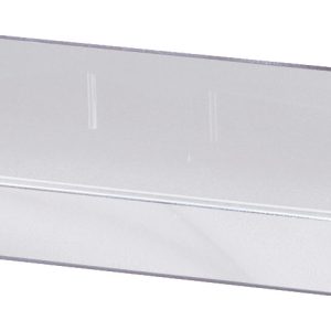 9'' x 2'' crystal desk plate with silver star