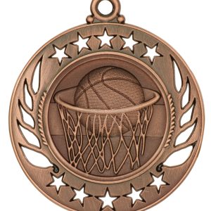 2.25 inch bronze medallion