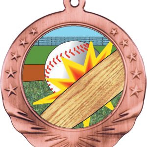 2.75 inch bronze motion medal